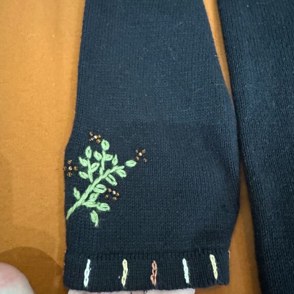 RARE The Quacker Factory Giraffe Beaded Button Cardigan Sweater, Size 1X - Picture 3 of 13